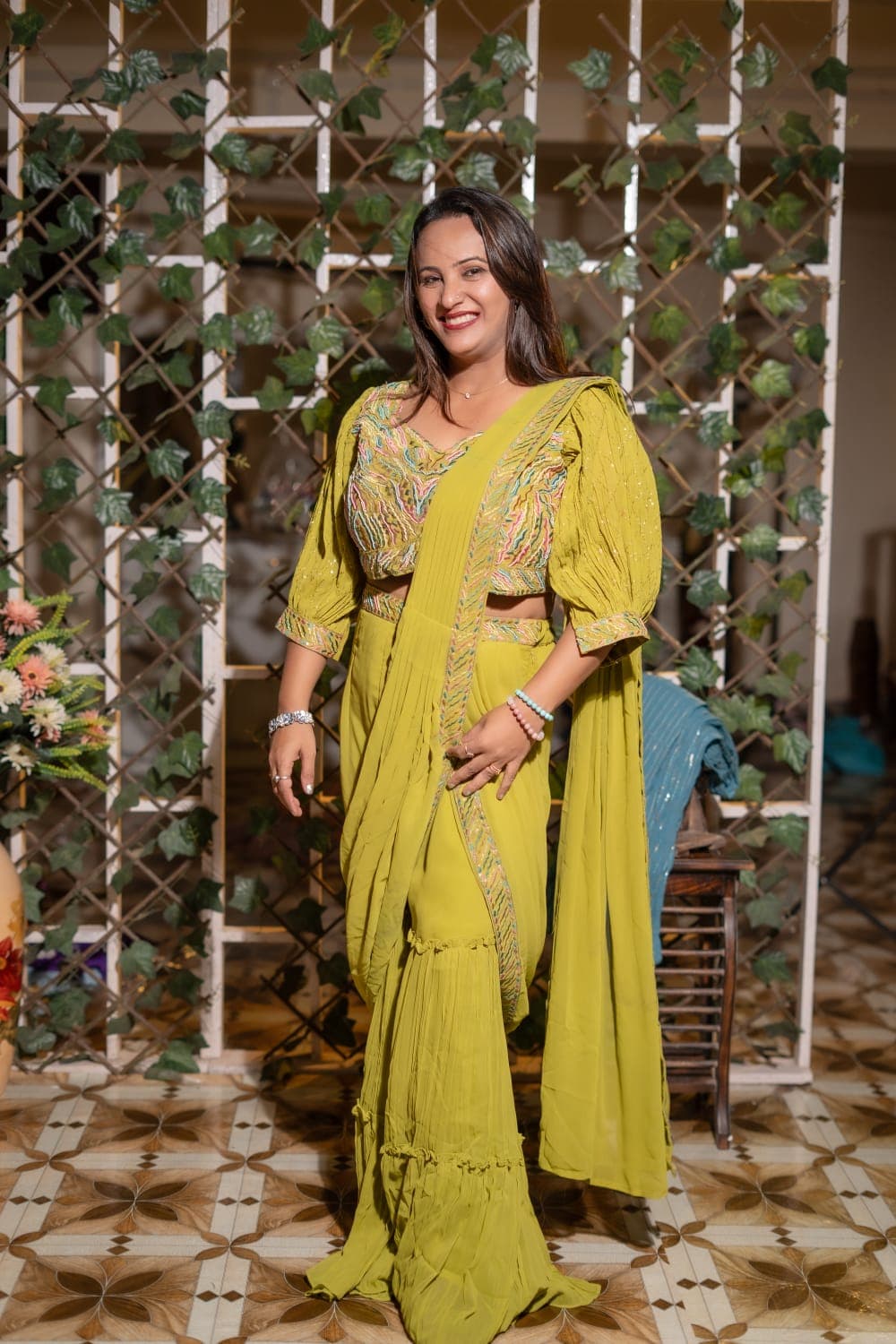 Yellow Cocktail Dress